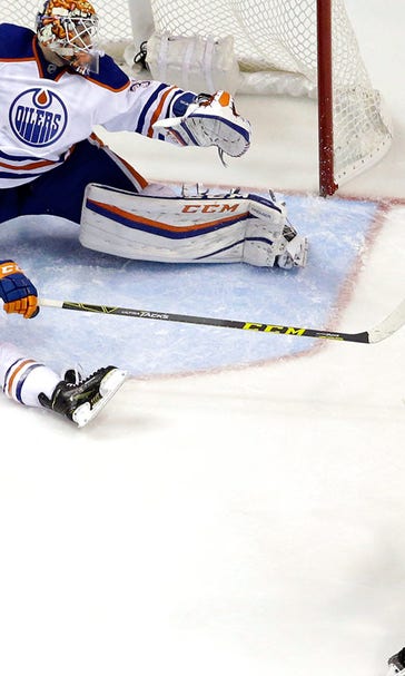 Rookie Fabbri scores game-winner as Blues win opener 3-1